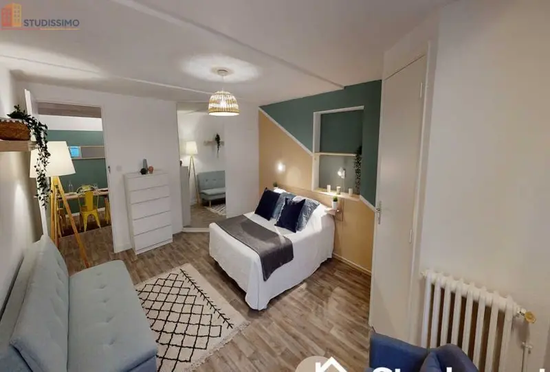 Studio meublé 12m² Toulouse 31000 - Meublé, lumineux - Photo 9