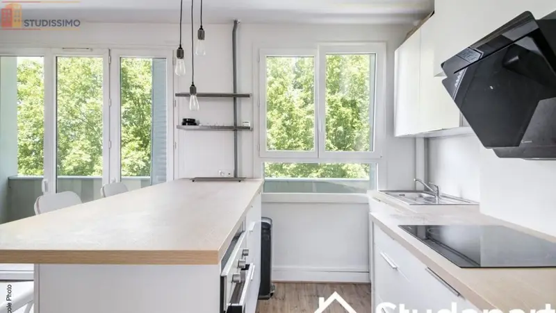 Studio meublé 9m² Toulouse - Petit espace, 9e étage - Photo 21
