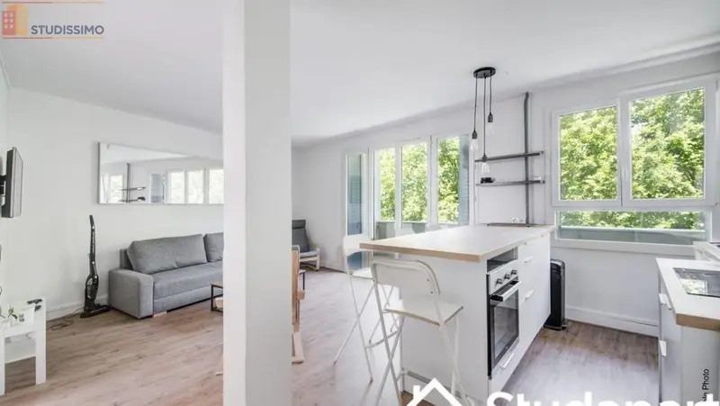 Studio meublé 9m² Toulouse - Petit espace, 9e étage - Photo 17