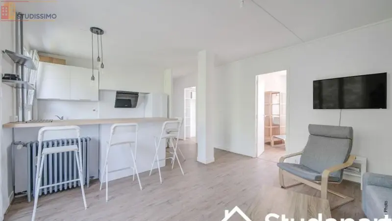 Studio meublé 9m² Toulouse - Petit espace, 9e étage - Photo 9
