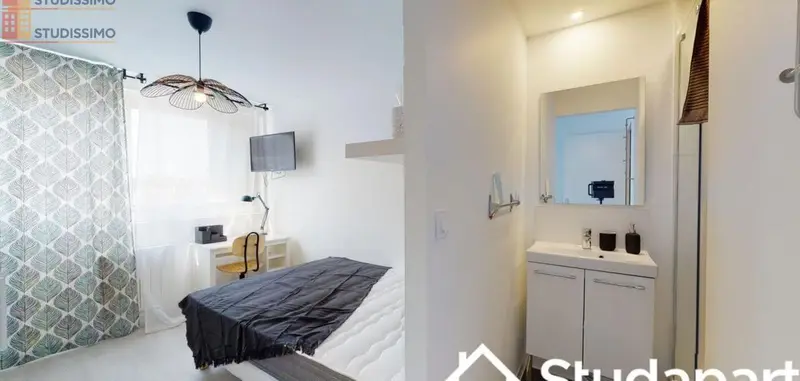 Studio 11m² Toulouse 31300 - Meublé, DPE A - Photo 1