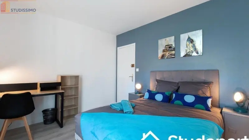 Studio meublé 11m² Toulouse 31500 - Meublé, étage 2 - Photo 12