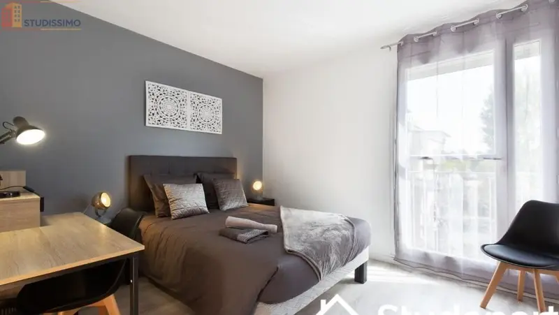 Studio meublé 11m² Toulouse 31500 - Meublé, étage 2 - Photo 4