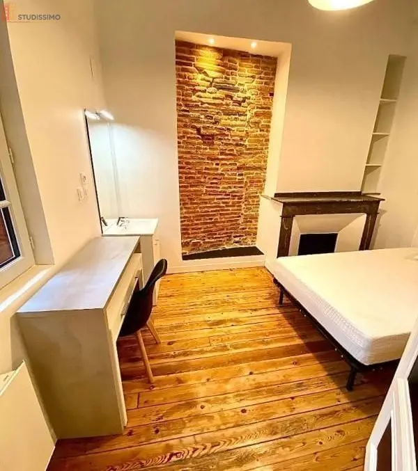 Studio meublé 16m² Toulouse centre - Meublé, DPE C - Photo 2
