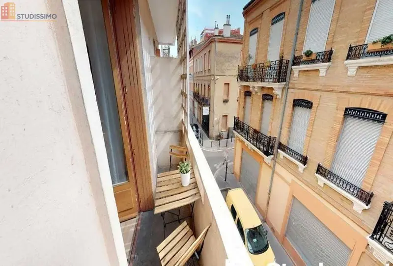 Studio meublé 13m² Toulouse centre - Meublé, 2e étage - Photo 15