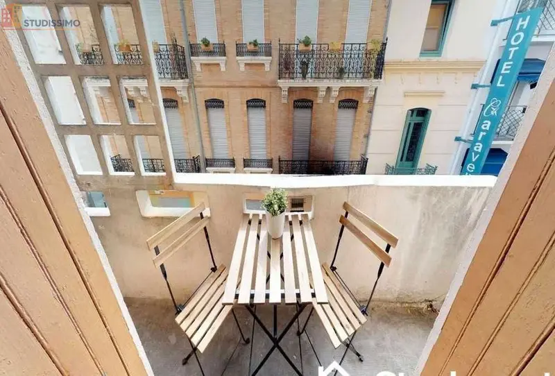 Studio meublé 13m² Toulouse centre - Meublé, 2e étage - Photo 5