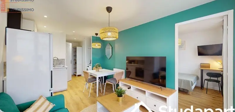 Studio meublé 9m² Toulouse 31400 - Meublé, lumineux - Photo 12