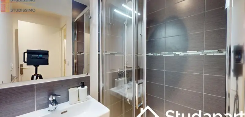 Studio meublé 9m² Toulouse 31400 - Meublé, lumineux - Photo 1
