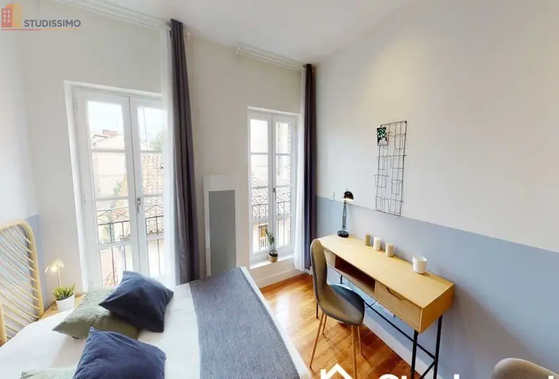 Studio meublé 14m² Toulouse centre - Meublé, 3e étage - Photo 3