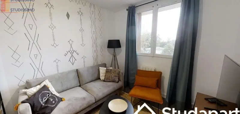 Studio meublé 10m² Toulouse 31000 - Meublé, DPE A - Photo 2