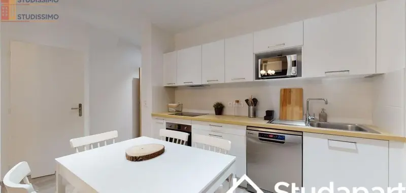 Studio meublé 13m² Toulouse 31000 - Meublé, DPE A - Photo 3