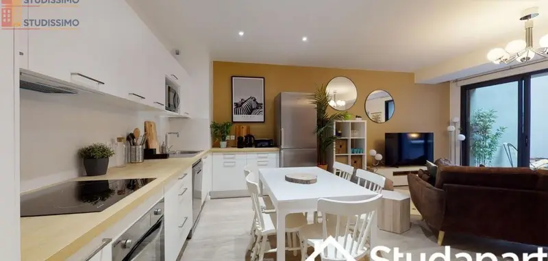 Studio meublé 13m² Toulouse 31000 - Meublé, DPE A - Photo 2