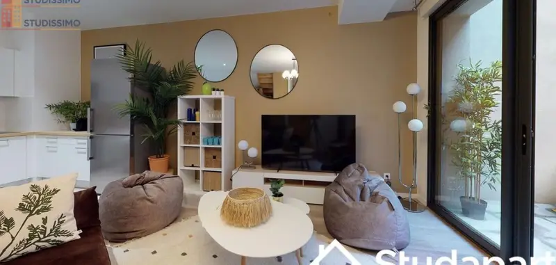 Studio meublé 13m² Toulouse 31000 - Meublé, DPE A - Photo 1