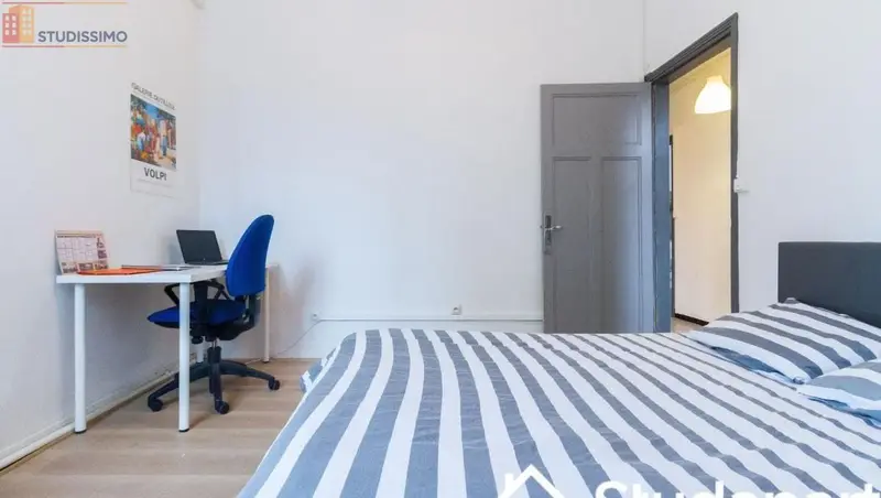 Studio meublé 12m² Toulouse 31200 - Meublé, DPE B - Photo 12