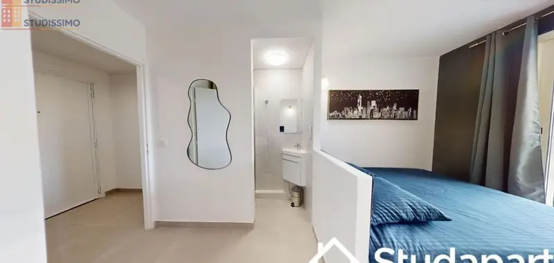 Studio meublé 12m² Toulouse 31300 - Meublé, DPE A - Photo 1