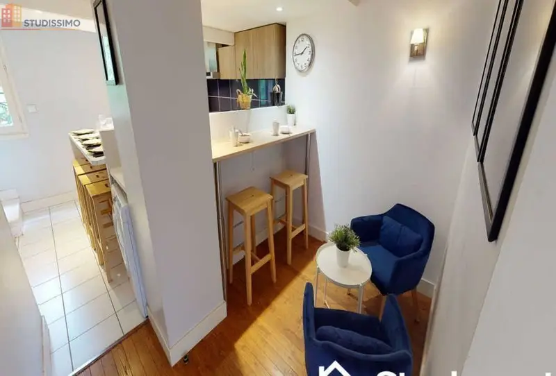 Studio meublé 12m² Toulouse centre 31000 - Calme, 3e étage - Photo 1