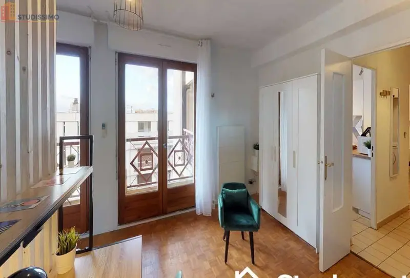 Studio meublé 19m² Toulouse centre - 6e étage, lumineux - Photo 4