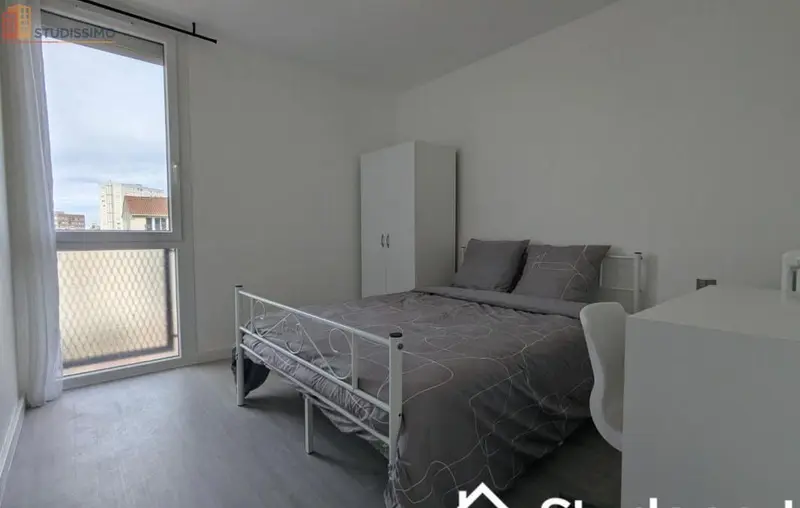 Studio meublé 9m² Toulouse 31300 - Calme, au 5e étage - Photo 8