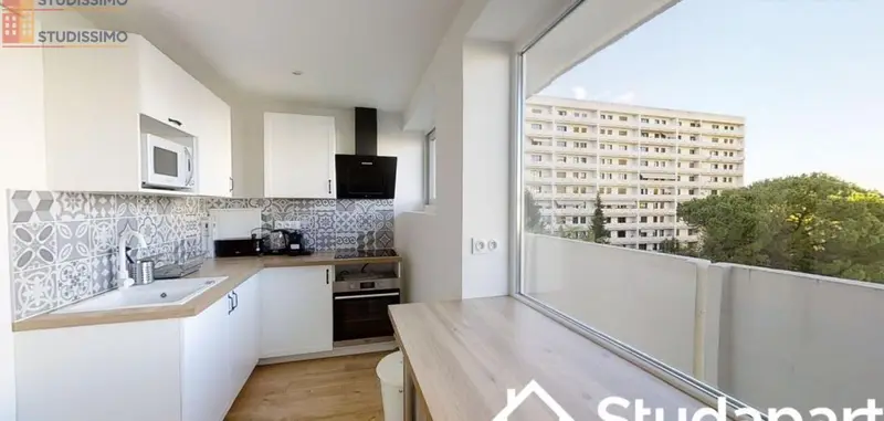 Studio meublé 10m² Toulouse 31400 - Lumineux, étage élevé - Photo 11