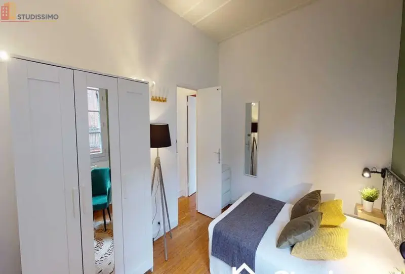 Studio meublé 13m² Toulouse 31000 - Meublé, 1er étage - Photo 4