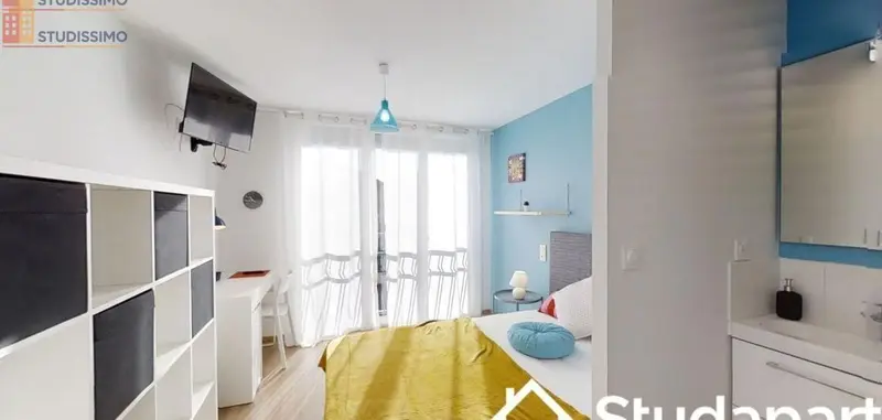 Studio meublé 11m² Toulouse 31100 - Meublé, DPE D - Photo 4