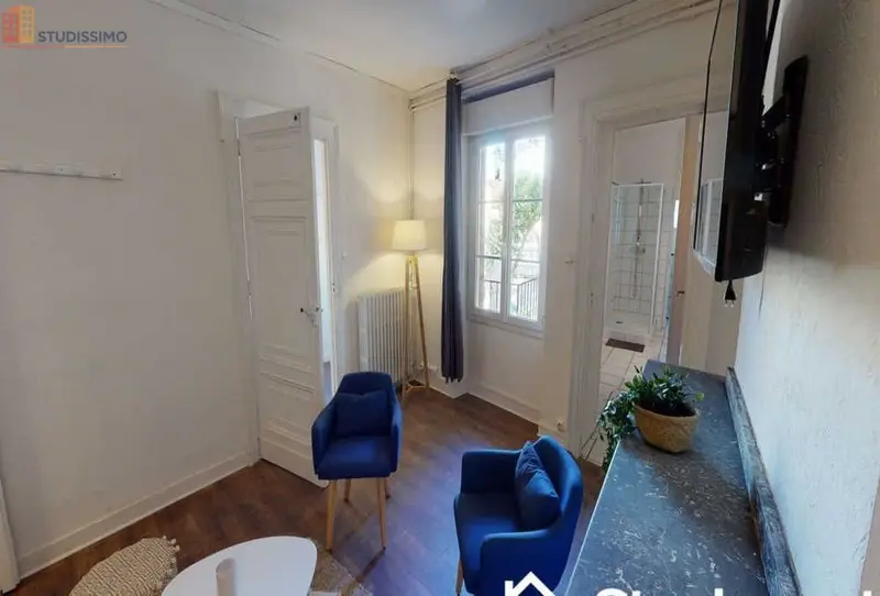 Studio meublé 11m² Toulouse centre - Meublé, DPE D - Photo 3