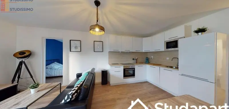 Studio meublé 13m² Toulouse 31100 - Meublé, 2e étage - Photo 3