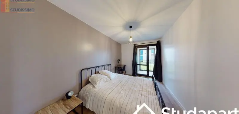 Studio meublé 13m² Toulouse 31100 - Meublé, 2e étage - Photo 1