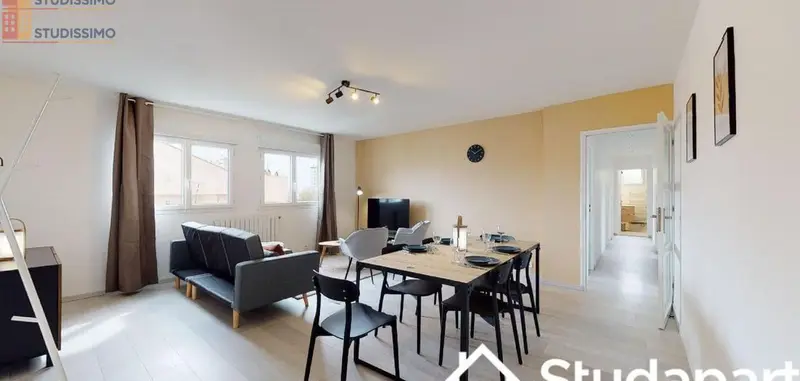Studio meublé 13m² Toulouse 31200 - Meublé, DPE A - Photo 1
