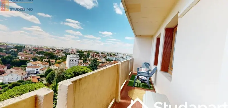 Studio meublé 11m² Toulouse 31400 - Lumineux, étage élevé - Photo 18