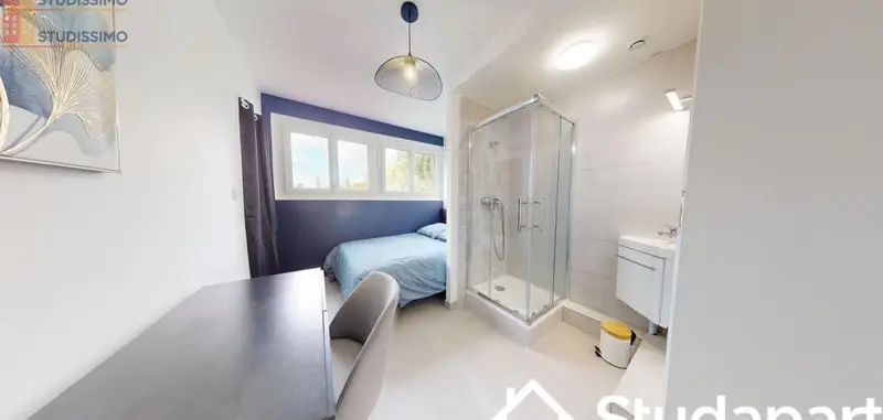 Studio meublé 10m² Toulouse 31500 - Lumineux - Photo 2