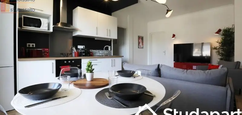 Studio meublé 12m² Toulouse 31400 - Meublé, DPE A - Photo 5