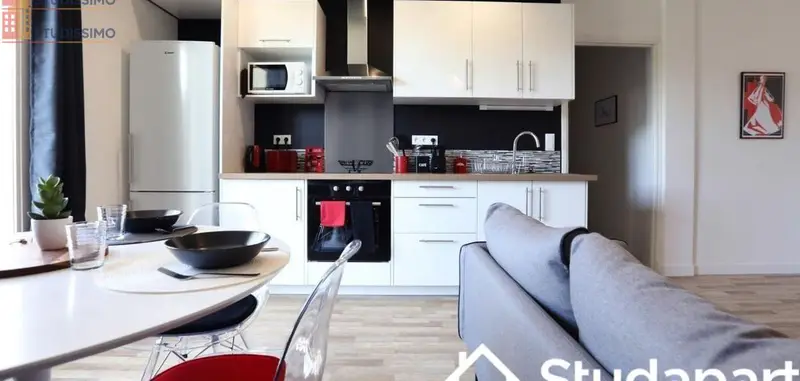 Studio meublé 12m² Toulouse 31400 - Meublé, DPE A - Photo 3