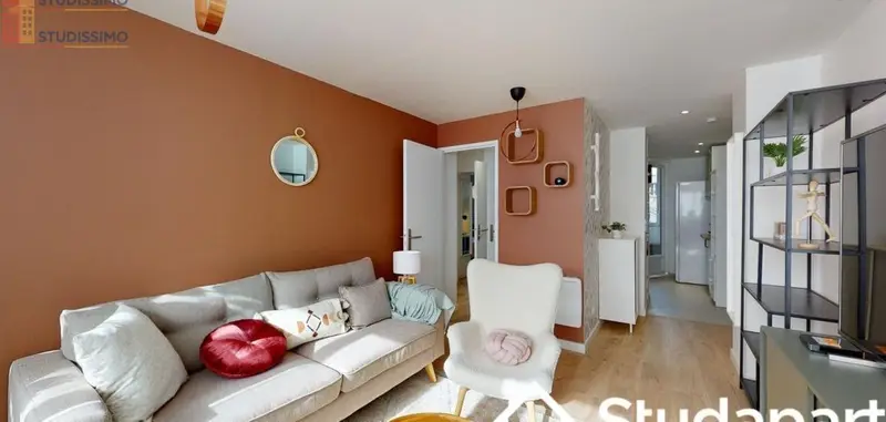 Studio meublé 11m² Toulouse 31400 - Meublé, DPE A - Photo 9