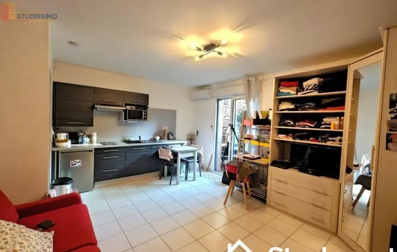 Studio meublé 26m² Toulouse 31300 - Meublé, DPE C - Photo 3