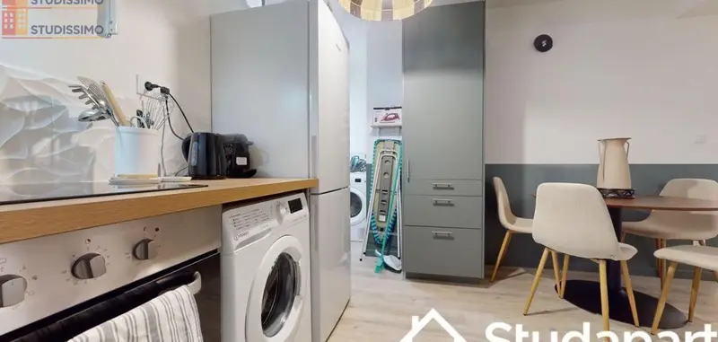 Studio meublé 11m² Blagnac - Meublé, DPE A - Photo 12