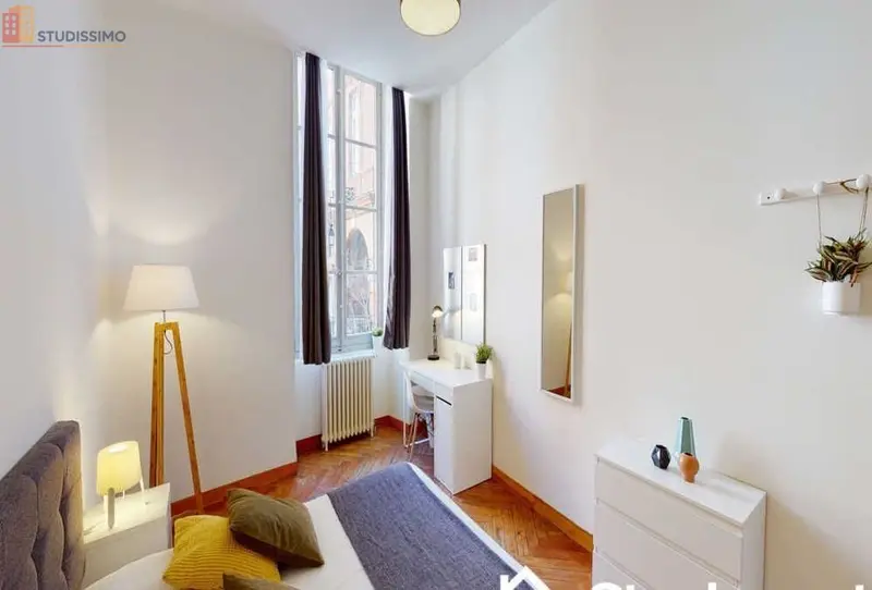 Studio meublé 16m² Toulouse 31000 - Meublé, 1 pièce - Photo 1
