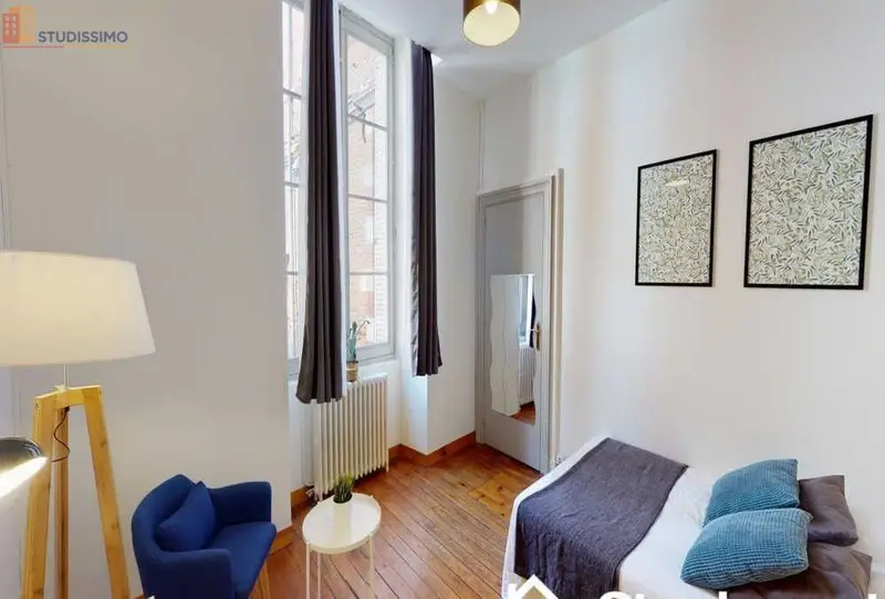 Studio meublé 15m² Toulouse 31000 - Calme, lumineux - Photo 3