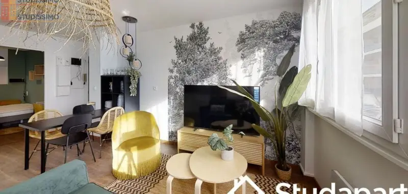 Studio meublé 12m² Toulouse 31300 - Meublé, performant énergétiquement - Photo 2