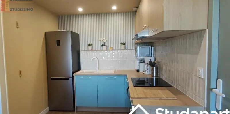 Studio meublé 11m² Toulouse 31100 - Étage élevé, lumineux - Photo 12