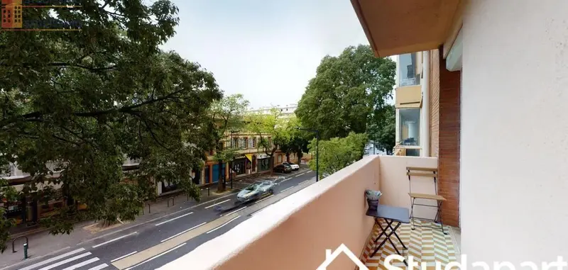 Studio meublé 11m² Toulouse 31200 - Meublé, DPE A - Photo 1