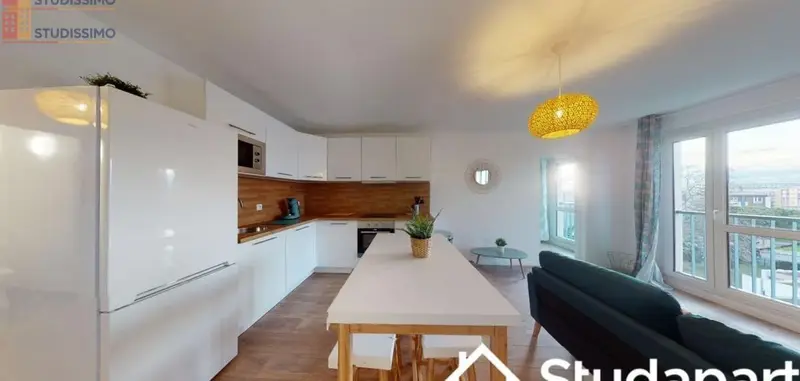 Studio meublé 14m² Toulouse 31100 - Meublé, 1 pièce - Photo 4