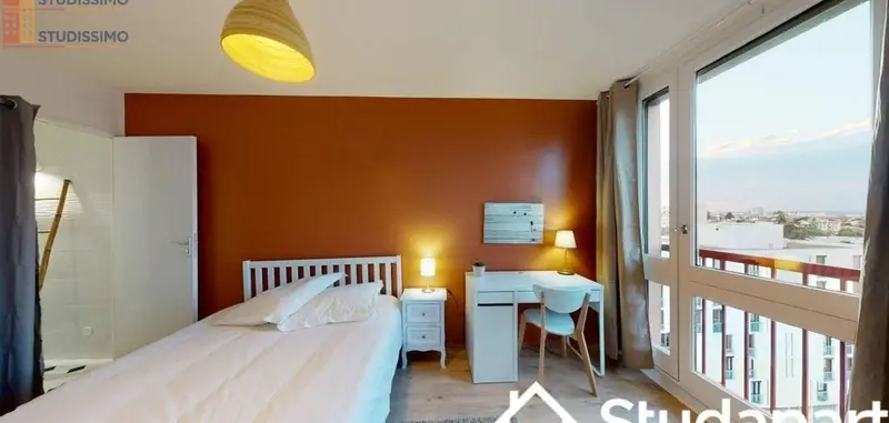 Studio meublé 13m² Toulouse 31500 - Meublé - Photo 12
