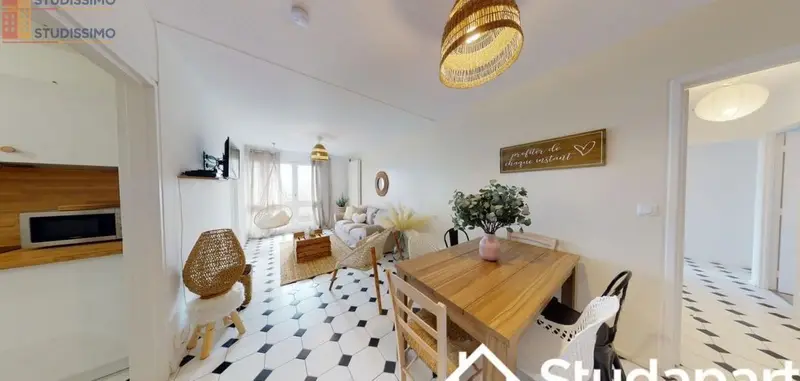 Studio meublé 13m² Toulouse 31500 - Meublé - Photo 14