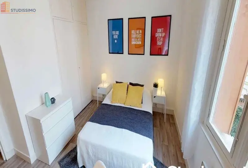 Studio meublé 13m² Toulouse 31000 - Meublé, 2e étage - Photo 1