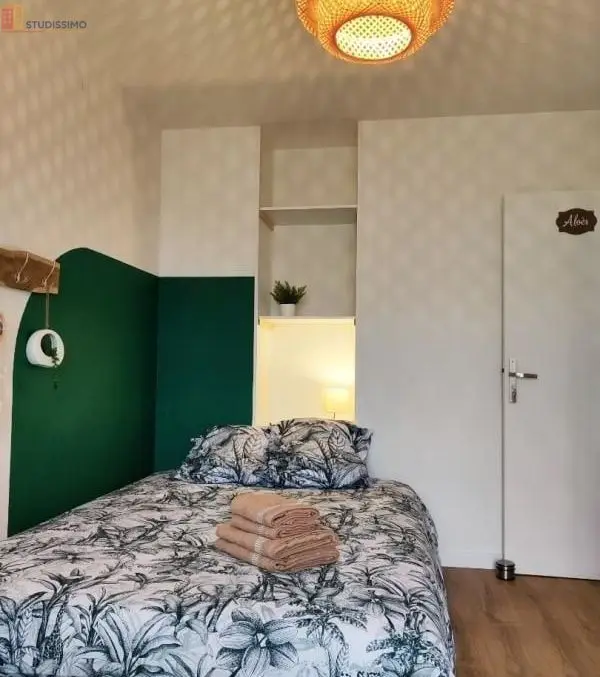 Studio meublé 10m² Toulouse 31100 - Meublé, DPE C - Photo 1