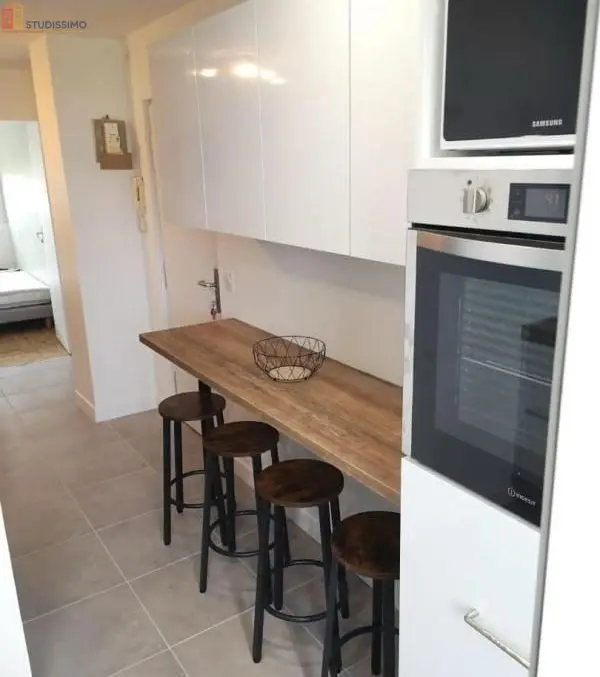 Studio meublé 11m² Toulouse 31400 - Meublé, DPE A - Photo 3