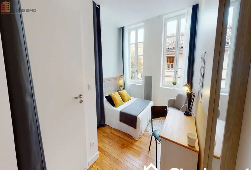 Studio 13m² Toulouse centre - Meublé, 2e étage - Photo 9