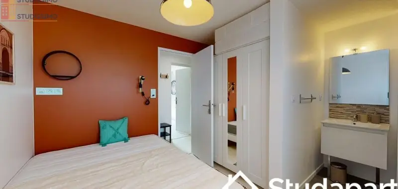 Studio 11m² Toulouse 31100 - Meublé, DPE A - Photo 2