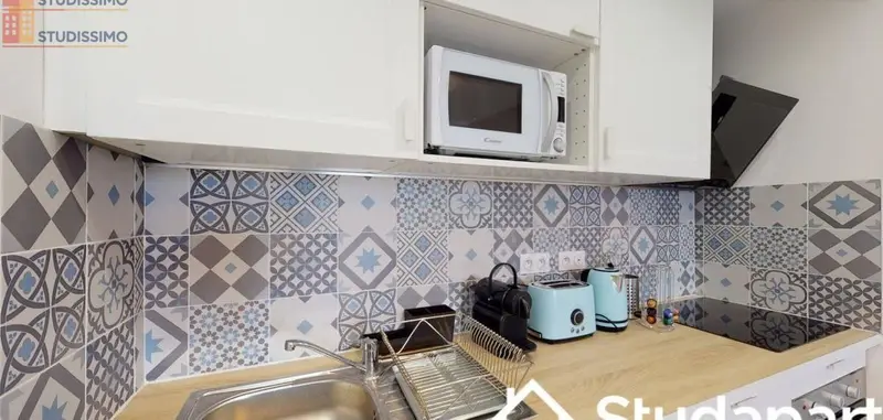 Studio meublé 11m² Toulouse 31300 - Meublé, DPE A - Photo 2
